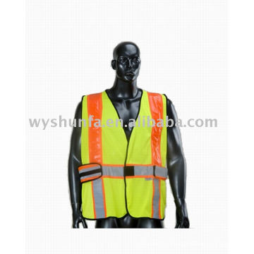 Mesh Safety Vest, veste de sécurité ANSI, gilet de trafic